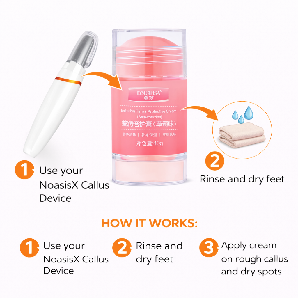 EOURHSA Strawberry Callus Cream