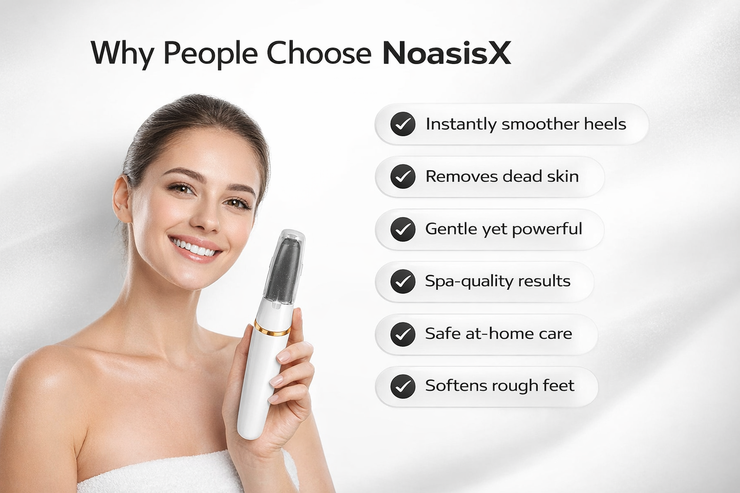 NoasisX Pro Foot Callus Care Bundle